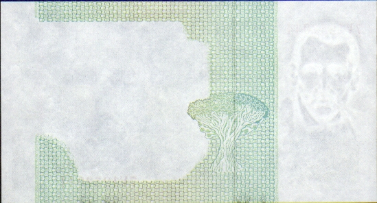 Обратная сторона банкноты Испании номиналом 1000 Песет