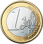 Франция 1 евро