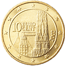 Австрия 10 центов