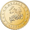 Монако 10 центов