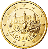 Словакия 50 центов
