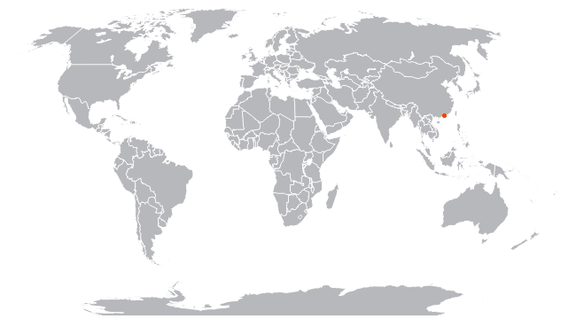 Макао на карте мира