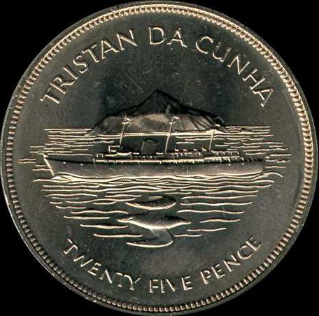 Монеты Тристан да Куньи