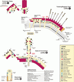 Схема аэропорта Олбани