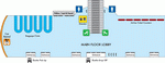 Схема 1 этажа аэропорта Флинта