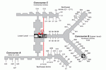 Схема аэропорта Мемфиса