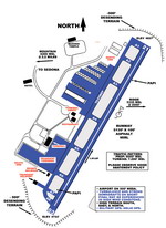 Схема аэропорта Седоны