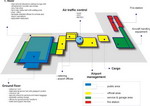 Схема аэропорта Сплита