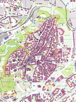 Карта центра Таллина