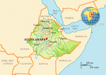 Карта Эфиопии