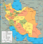 Карта Ирана