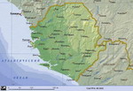 Карта Сьерра-Леоне