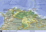 Карта Венесуэлы