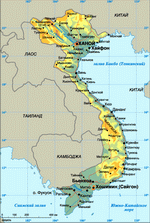 Карта Вьетнама