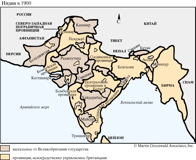 Индия в 1900
