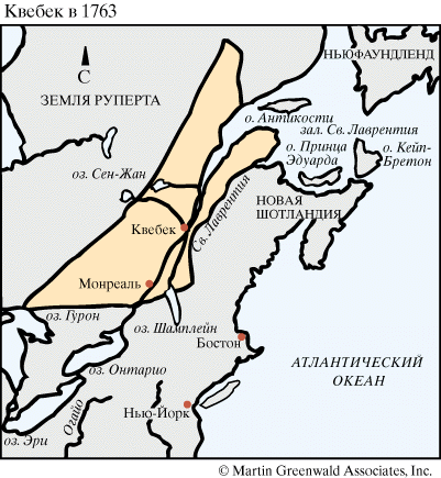 Квебек в 1763