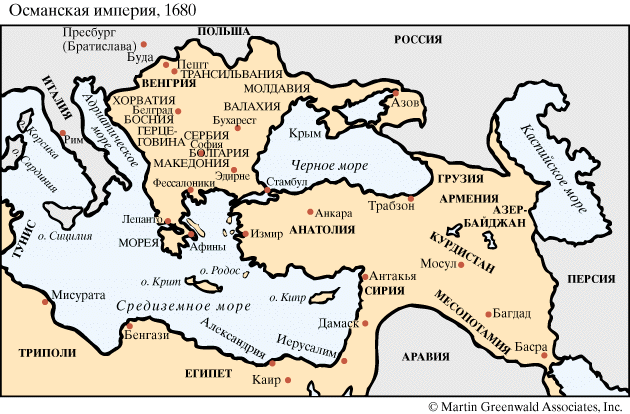 Османская империя, 1680