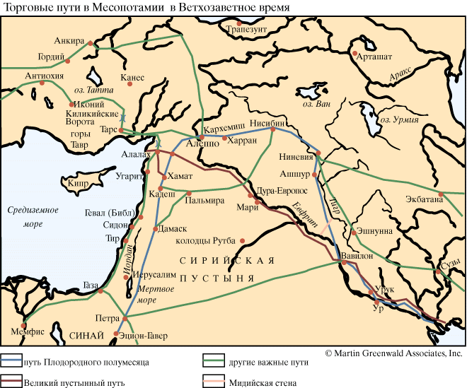 Торговые пути в Месопотамии