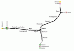 Схема метро Антверпен