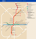 Схема метро Атланта