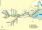Схема метро Бразилия