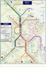 Схема метро Брисбен