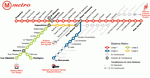 Схема метро Каракас