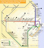 Схема метро Ченнай