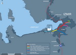 Схема метро Измир