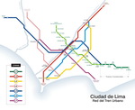 Схема метро Лима