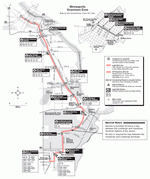 Схема метро Миннеаполис