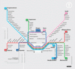 Схема метро Осло