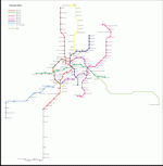 Схема метро Шанхай