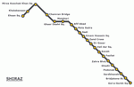 Схема метро Шираз