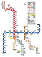 Схема метро Тайбэй