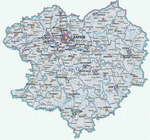 Карта Харьковской области