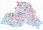 Карта Херсонской области