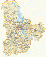 Карта Киевской области