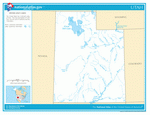 Карта рек и озер Юты